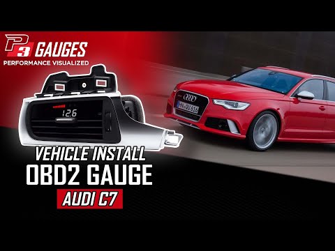 P3 Gauge - Audi A6/S6/RS6 (C7)