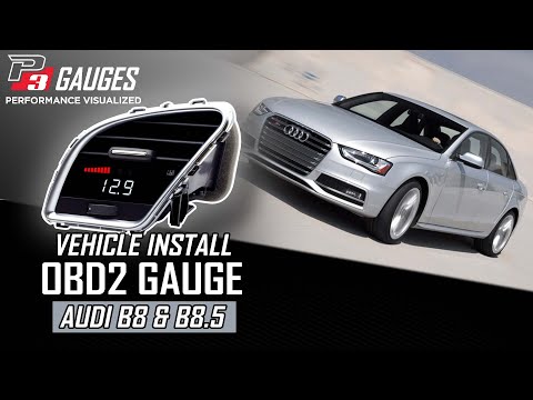 P3 Gauge - Audi A4/S4/RS4 (B8)