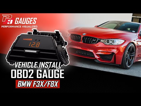 P3 V3 OBD2 - BMW F3X / F8X Gauge (2011-2019) - P3 Cars