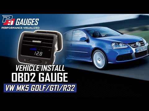 P3 Gauge - VW Golf (MK5)